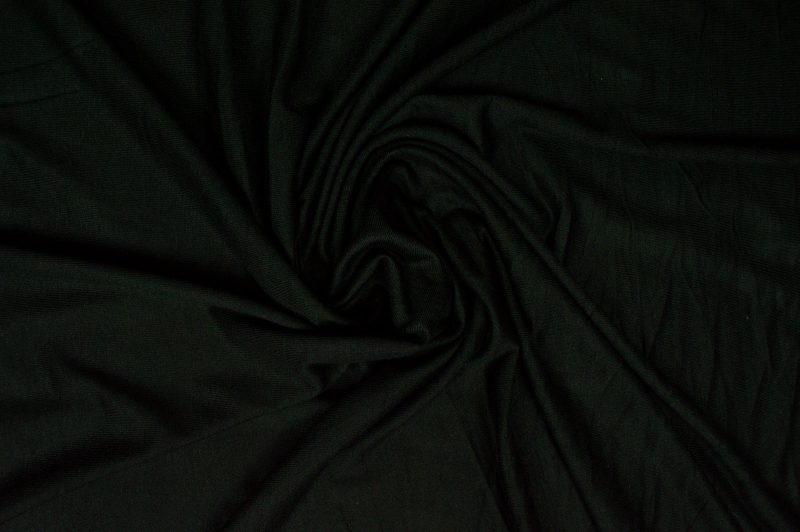 Viscose tricot - Zwart