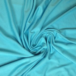 Viscose tricot - Aqua blauw