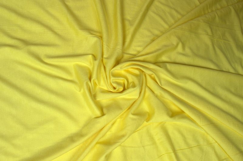 Viscose tricot - Licht geel