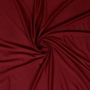 Viscose tricot - Bordeaux rood