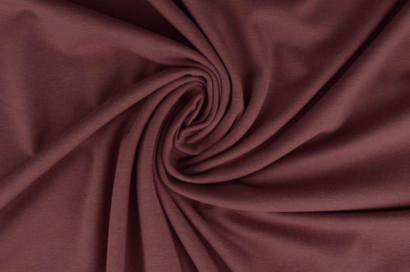 cj 38-1 Katoen tricot - Donker oud roze