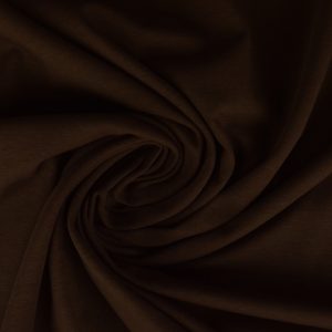 Katoen tricot - Bruin