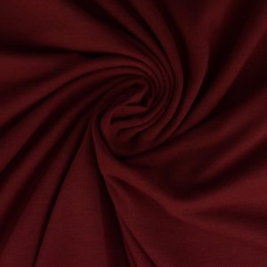 Katoen tricot - Bordeaux rood