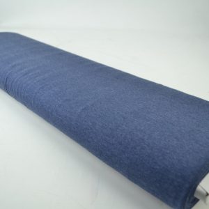 Katoen tricot - Donker jeans melange