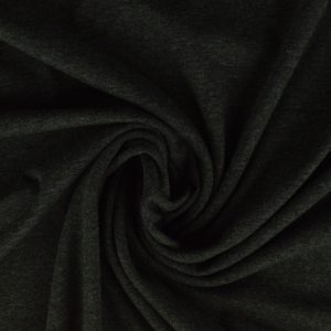 Katoen tricot - Antraciet melange
