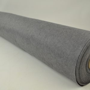 Vilt 1mm - Donkergrijs melange - Rol