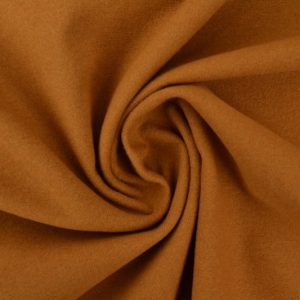 Molton stof - Donker okergeel