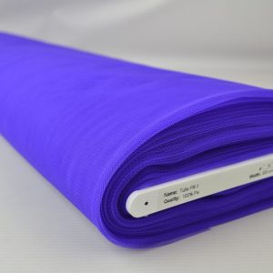 Brandvertragende tule 300cm breed - Paars - Rol