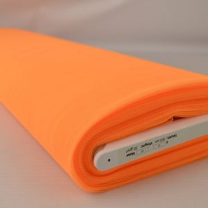 Brandvertragende tule 300cm breed - Oranje - Rol