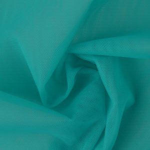 Brandvertragende tule 300cm breed - Turquoise