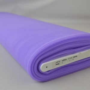 Brandvertragende tule 300cm breed - Lavendel - Rol