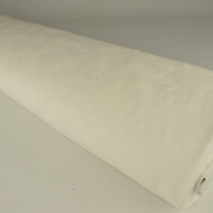 Katoen jacquard - Wit - Rol