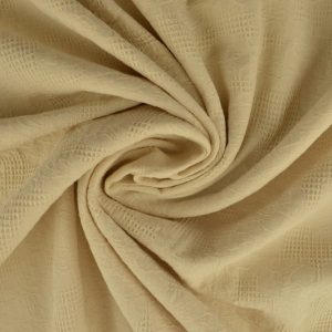 Katoen jacquard - Champagne