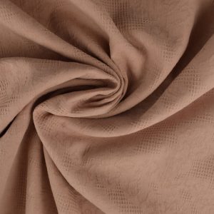 Katoen jacquard - Oud roze