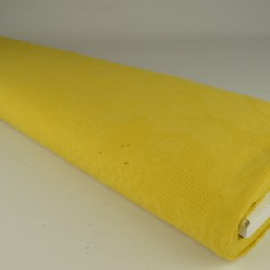 Katoen jacquard - Okergeel - Rol