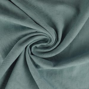 Katoen jacquard - Vintage blauw