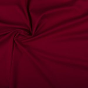 Katoen bordeaux rood