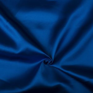 Satijn blauw