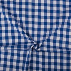 Boerenbont stof blauw 18mm