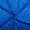 Velours de panne cobalt