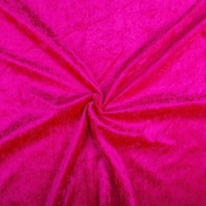 Velours de panne fuchsia