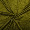 Velours de panne khaki groen