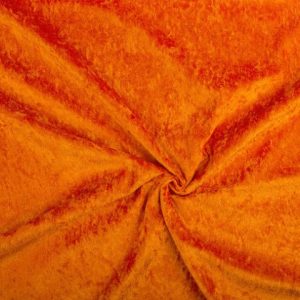 Velours de panne baksteenoranje