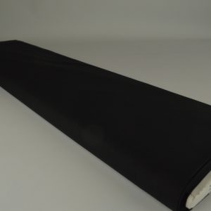 Katoen voile - Zwart - Rol