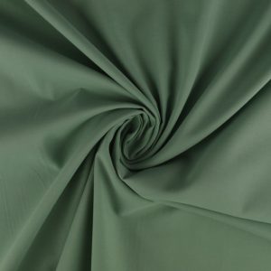Katoen voile - Oud groen