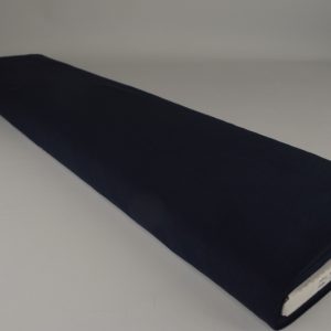 Katoen voile - Marineblauw - Rol
