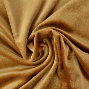 Fluweel stretch - Goud
