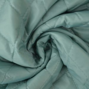 Gewatteerde voering - Oud groen