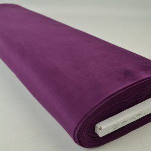 Corduroy stretch fluweel - Paars - Rol