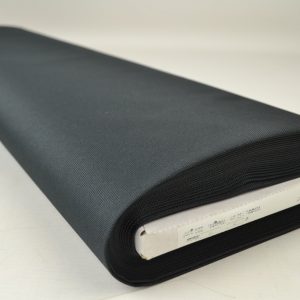 Zwarte waterafstotende canvas stof op rol, extra sterk en geschikt voor outdoor toepassingen