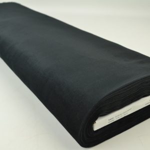 Corduroy stretch fluweel - Zwart - Rol