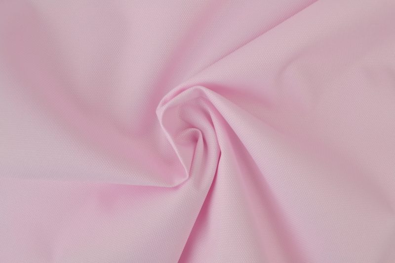 Baby roze waterafstotende canvas stof met grove weefstructuur, waterafstotend en geschikt voor afdekzeilen en outdoor