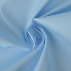 Baby blauw waterafstotende canvas stof met grove weefstructuur, waterafstotend en geschikt voor afdekzeilen en outdoor