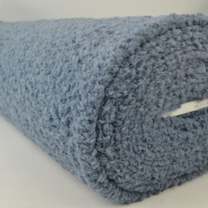 Gekrulde teddy bont - Grijs - Rol