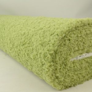 Gekrulde teddy bont - Limoengroen - Rol