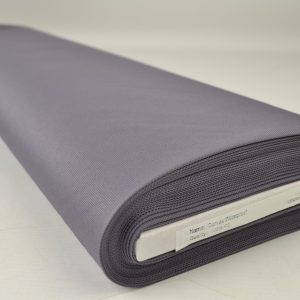 Donkergrijs waterafstotende canvas stof op rol, extra sterk en geschikt voor outdoor toepassingen