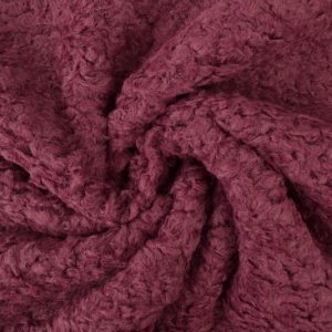 Gekrulde teddy bont - Cassis