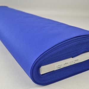 Donkerblauw waterafstotende canvas stof op rol, extra sterk en geschikt voor outdoor toepassingen