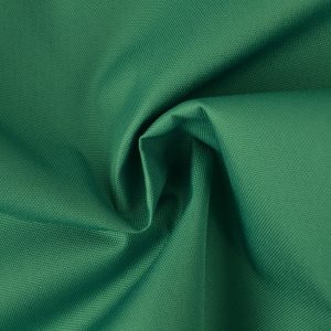 Donkergroen waterafstotende canvas stof met grove weefstructuur, waterafstotend en geschikt voor afdekzeilen en outdoor