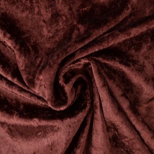 Crushed velvet - Bruin