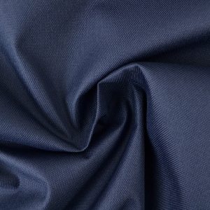 Marineblauw waterafstotende canvas stof met grove weefstructuur, waterafstotend en geschikt voor afdekzeilen en outdoor