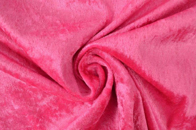 Crushed velvet - Fuchsia