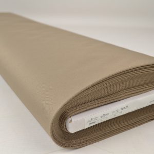 Taupe waterafstotende canvas stof op rol, extra sterk en geschikt voor outdoor toepassingen
