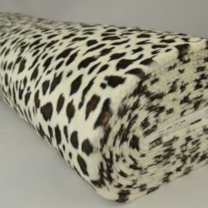 Bont stof - Dierenprint - Gebroken wit - Rol