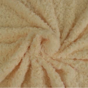 Zachte bont stof roses - Champagne