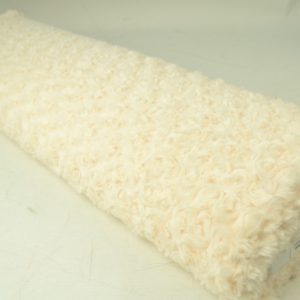 Zachte bont stof roses - Champagne - Rol